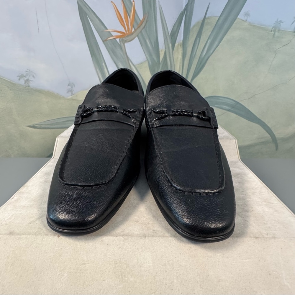 Van Heusen Men's Black Loafers, size 8.5, NWOT - Picture 9 of 11